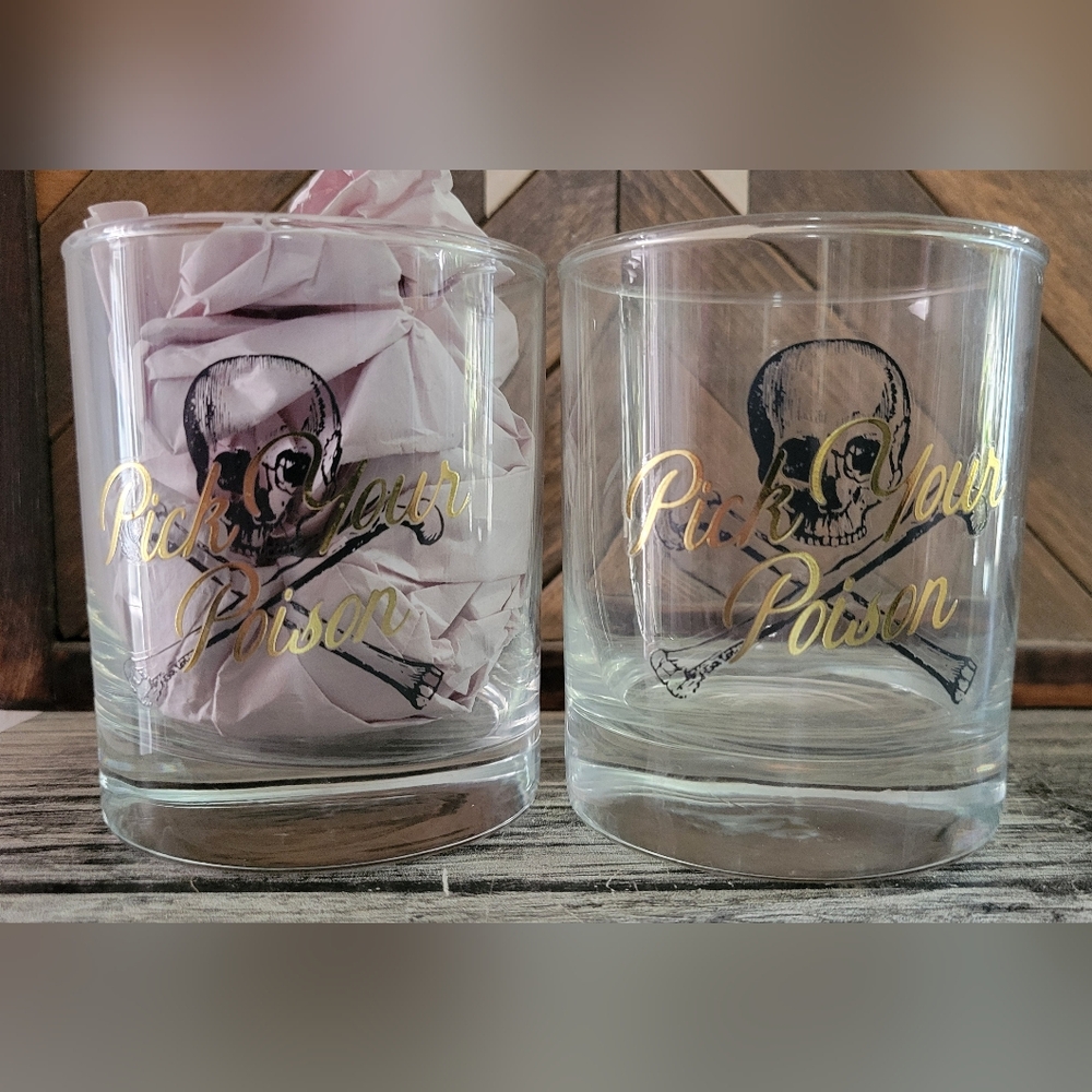 Pick Your Poison Skull Glasses